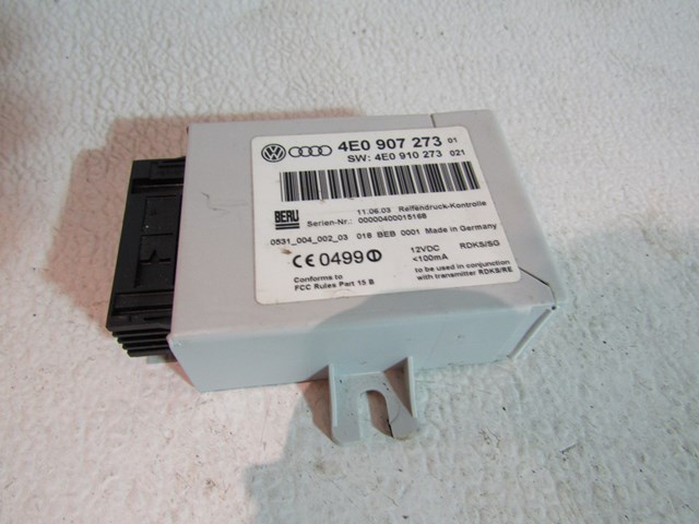 2004 Audi A8L Tire Pressure Module 4E0 907 273