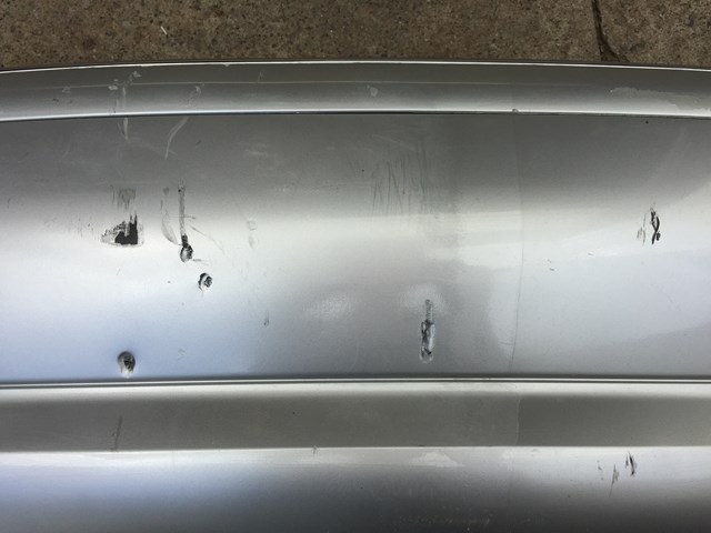 2004 Audi A8L Rear Bumper Cover with Wiring