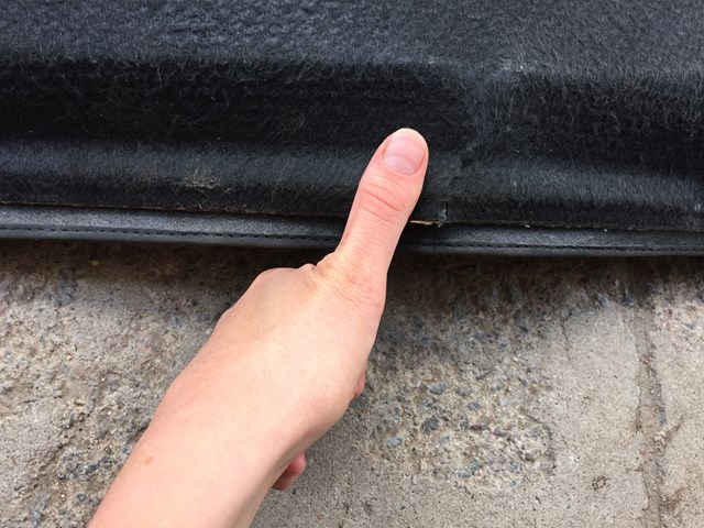 2004 Audi A8L Trunk Carpet/Spare Tire Cover 4E0 863 463