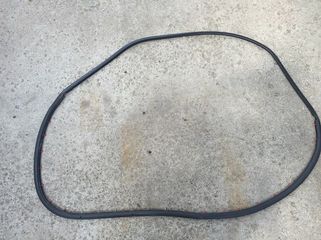 2004 Audi A8L Rear RH Door Seal on Door