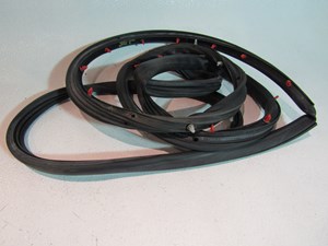 2004 Audi A8L LH Drivers Rear Door Seal On Door