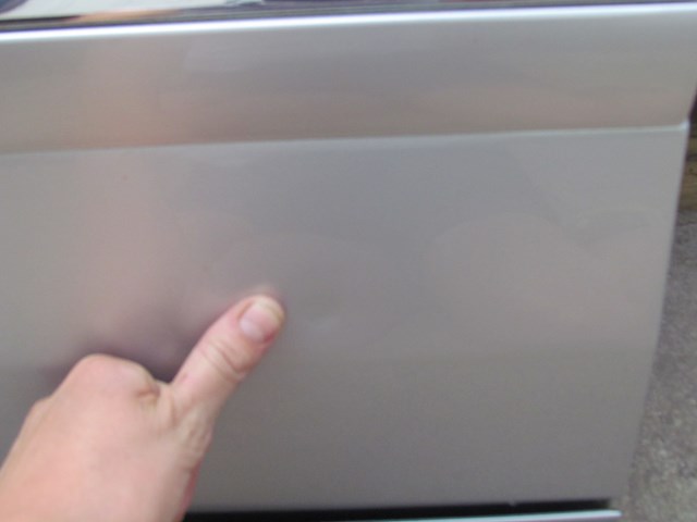 2004 Audi A8L LH Driver Front Door Shell