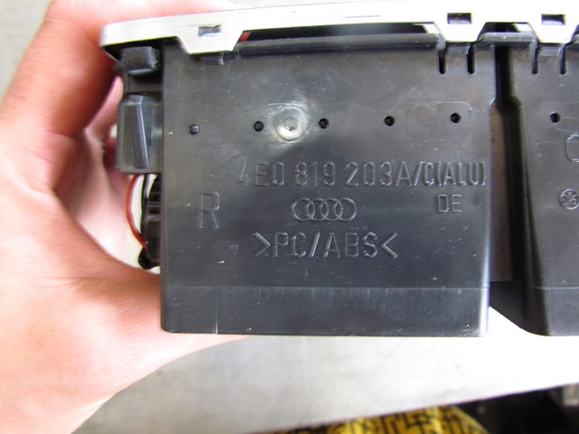 2004 Audi A8LCenter Console Dash W/Lighter and Vent