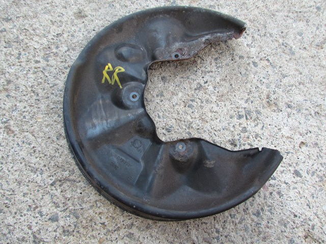 2004 Audi A8L Rear RH Dust Sheild 4E0615612