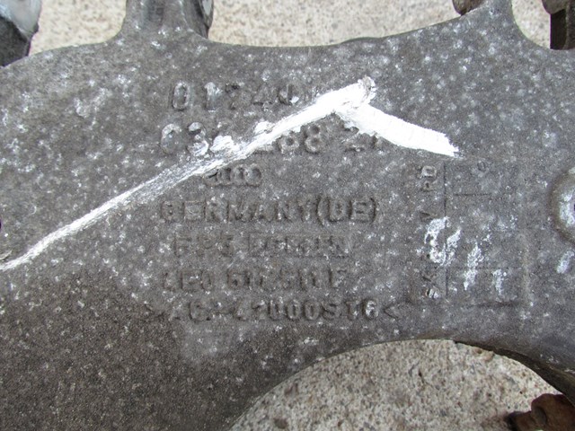 2004 Audi A8L LH Drivers Rear Lower Control Arm 03428821