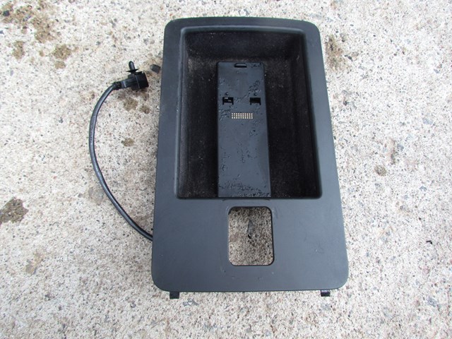 2004 Audi A8L Center Console Tray Cell Phone Module 4E0863075 