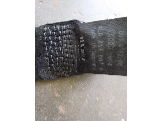 2004 Audi A8L Rear Center Seat Belt 4E0857807