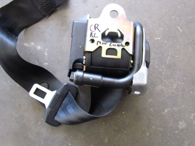 2004 Audi A8L Rear Center Seat Belt 4E0857807