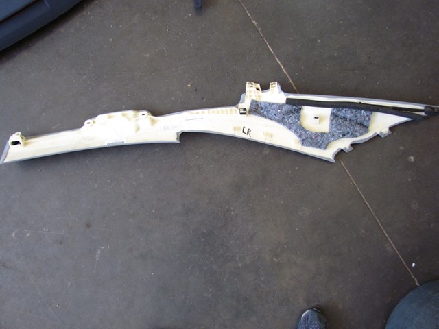 2004 Audi A8L Rear LH Drivers Inner Upper Pillar Roof Trim