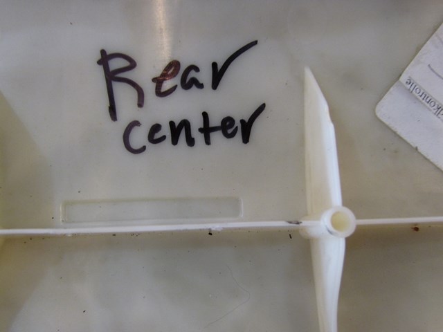 2004 Audi A8L Rear Upper Glass Trim Panel Assy 4E0 868 438