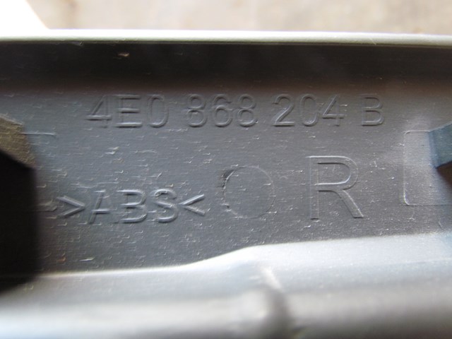 2004 Audi A8L RH Passenger Side Front Trim Panel 4E0868204B