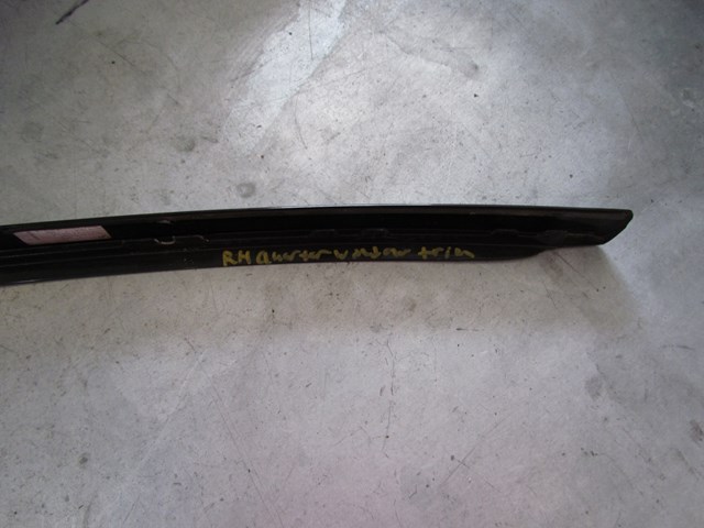 2004 Audi A8L RH Passenger Quarter Window Trim 4E0853378B