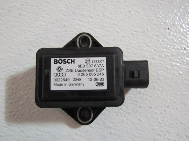 2004 Audi A8L Yaw Rate Sensor 8E0907637A