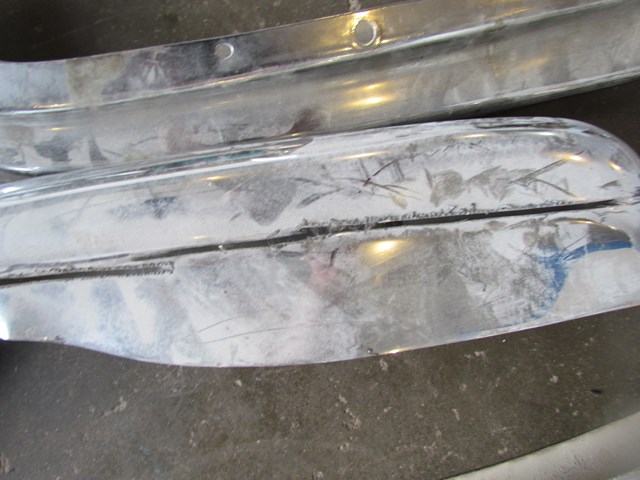 1972 Mercedes-Benz 280SE Bumper Chrome. Unknown If Complete