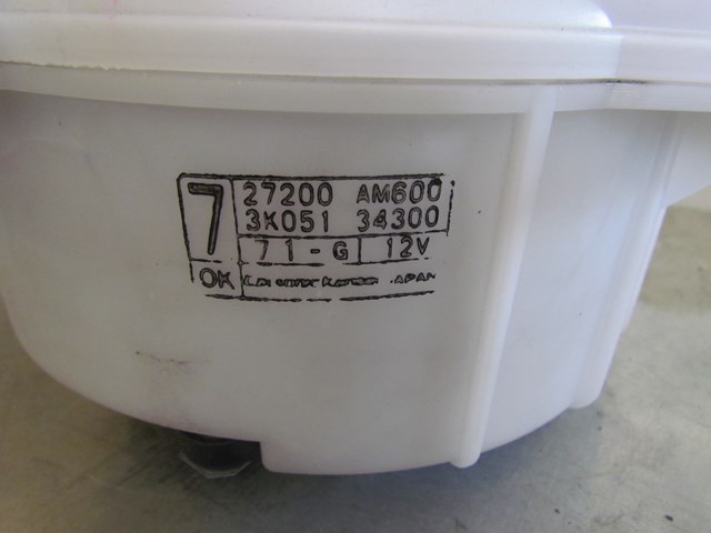 2007 Infiniti G35 Coupe Blower Motor Assy 27200 AM600