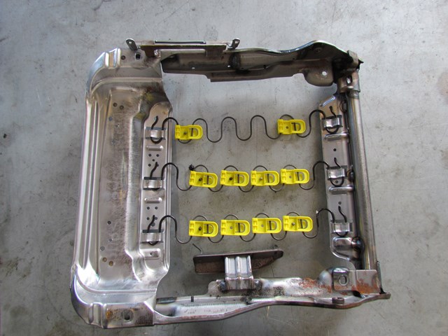 2007 Infiniti G35 Coupe LH Driver Front Seat Bottom Frame