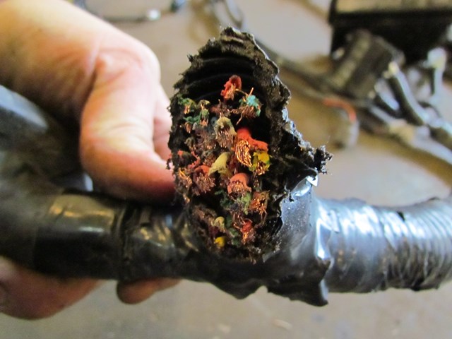 2007 Infiniti G35 Coupe Engine Bay Harness PARTS ONLY