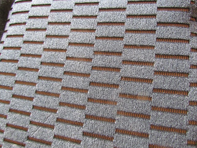 2000 Honda Prelude Rear Seat Back. Black With Orange Stiching