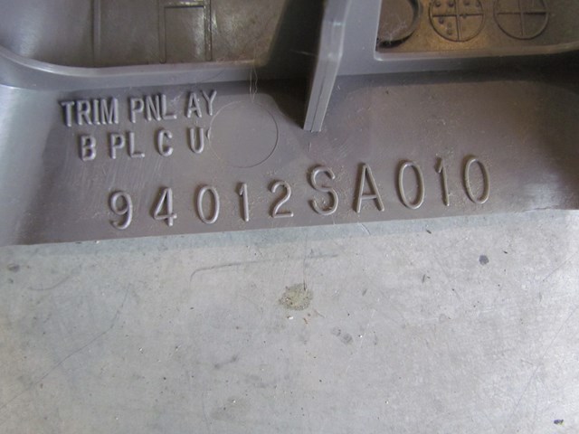 2005 Subaru Forester XT LH Upper B Pillar Trim 94012SA010