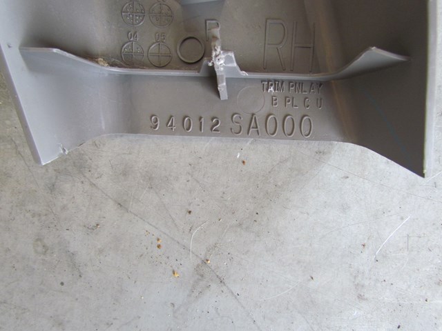 2005 Subaru Forester XT RH B Pillar Trim 94012SA000