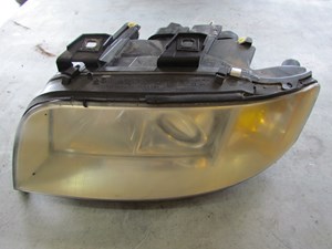 2002 Audi A6 LH Driver Halogen Headlight Assembly OEM