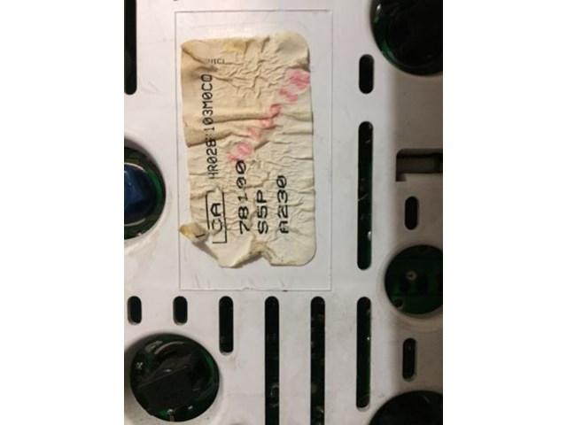 2001 2002 Civic EX Coupe 2dr Automatic Instrument Cluster Speedometer Gauge OEM 