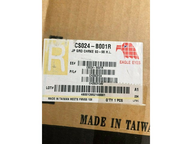 Fits 93-98 Jeep Grand Cherokee Headlight Headlamp Passenger