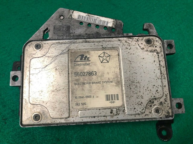 AS-IS CHASSIS ECM ABS MODULE ANTI LOCK BRAKES 56027863 FITS 92-95 CHEROKEE 