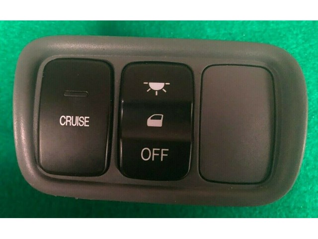 03-08 Honda Pilot OEM cruise control & light on/off switch with trim STOCK GRAY