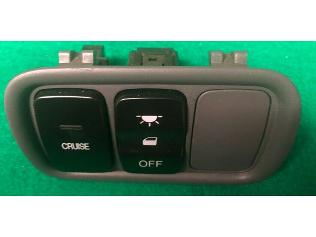 03-08 Honda Pilot OEM cruise control & light on/off switch with trim STOCK GRAY