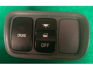 03-08 Honda Pilot OEM cruise control & light on/off switch with trim STOCK GRAY