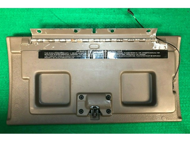 1994 JEEP GRAND CHEROKEE GLOVE BOX DOOR  NO KEY GRAY WITH BLACK TRIM 