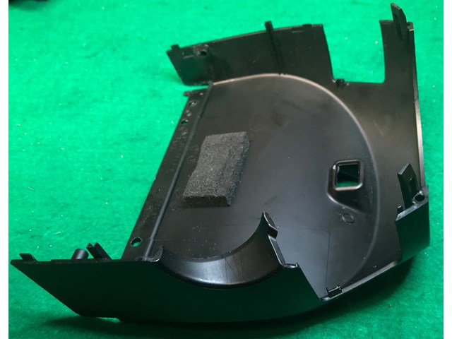 BMW E46 M3 E83 320 323 X3 325 TRIM PANEL UPPER STEERING WHEEL COLUMN PLASTIC OEM
