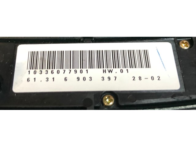 00 01 02 03 04 05 06 BMW X5 STEERING WHEEL RADIO VOLUME CONTROL SWITCH OEM