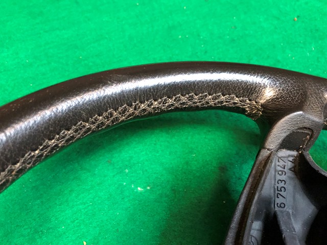 Steering Wheel Black 6753947 Fits 00-05 BMW 320I 325I 330I 87672