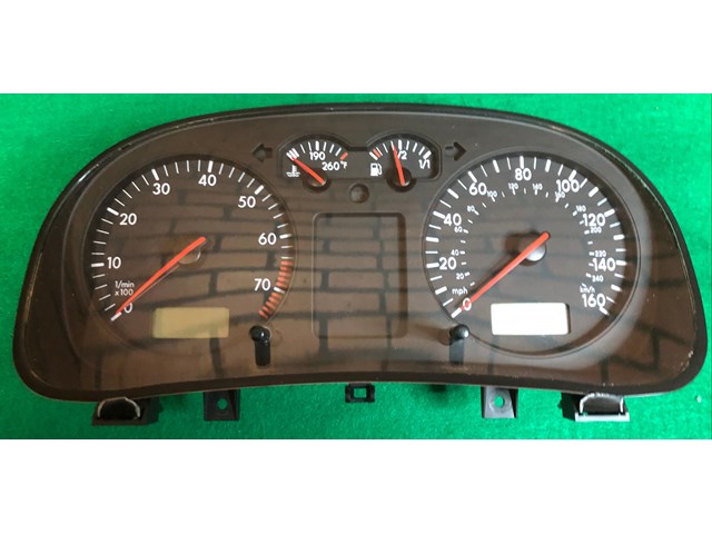 2002 VW VOLKSWAGEN JETTA SPEEDOMETER GAUGE INSTRUMENT CLUSTER 1J0920