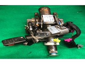 2002 VOLKSWAGEN JETTA STEERING COLUMN IGNITION LOCK HOUSING W/ KEY OEM