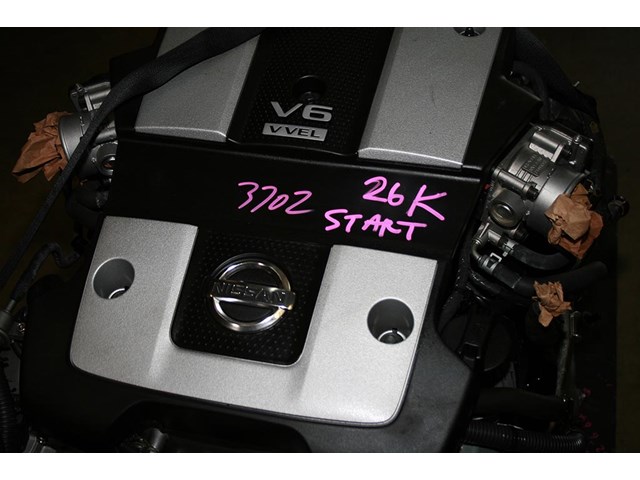 09 10 11 12 NISSAN 370Z 3.7L ENGINE 6 SPEED TRANSMISSION SWAP VQ37VHR Z34 26K