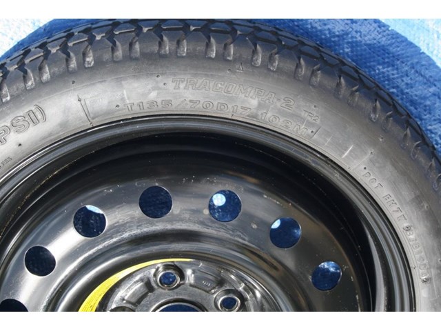 05 06 07 SUBARU IMPREZA WRX STI OEM DONUT SPARE TIRE 5X114 GD7 GDB 