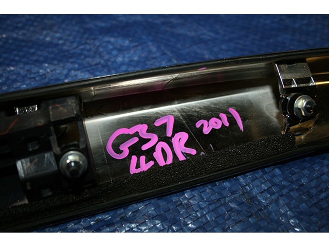 07 08 09 10 2011 INFINITI G35 G37 SEDAN OEM REAR CHROME SPOILER G37X 84810JK660