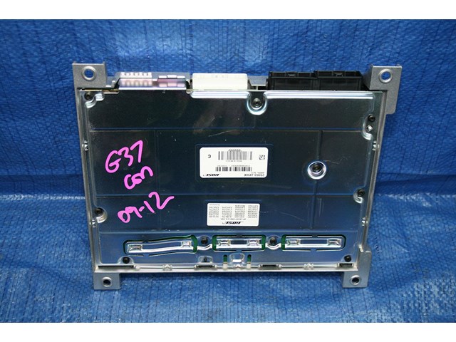 09 10 11 12 INFINITI G37 OEM CONVERTIBLE BOSE SPEAKER AMPLIFIER AMP 28060JJ90E