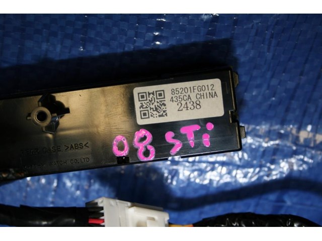 08 09 10 SUBARU IMPREZA WRX STI OEM DASH CLOCK GR8 85201FG012