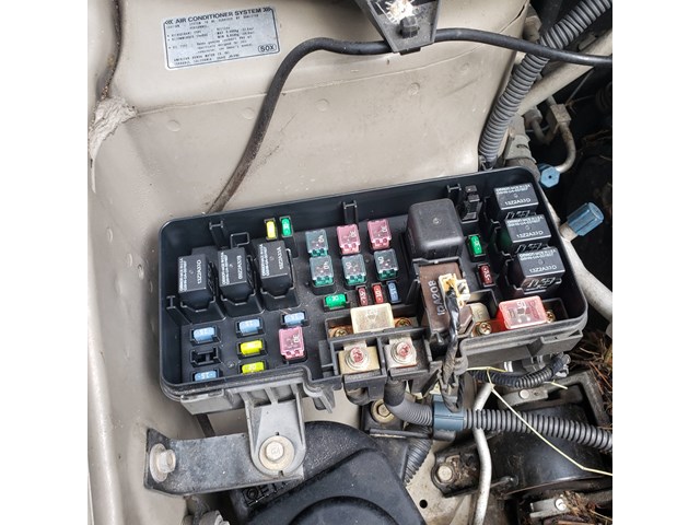 2003 Honda Odyssey Fuse Box