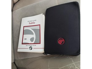 2001 Mercury Sable Owners Manual