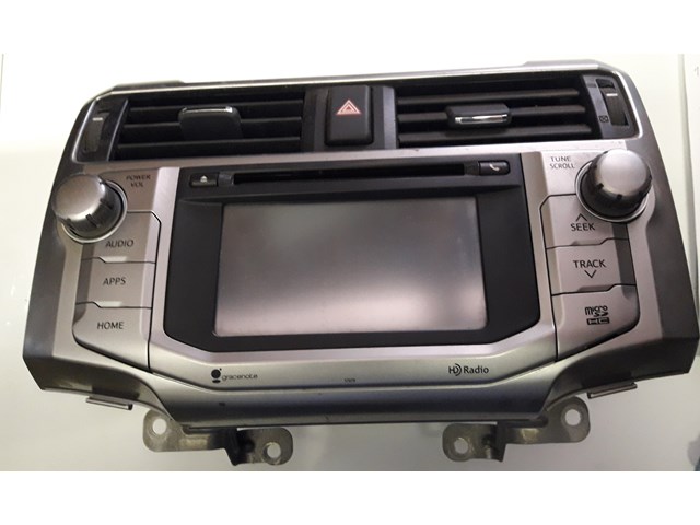 Toyota 4Runner 2014-2015 OEM Navigation GPS Touch Screen Bluetooth Radio AM FM