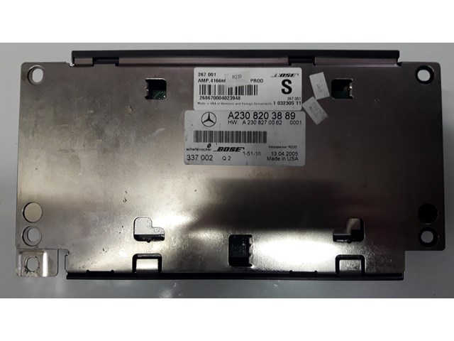 Fits 05-08 Mercedes R230 SL500 SL550 SL55 Amplifier Audio Amp 