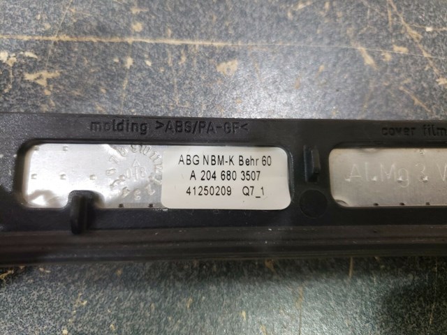 2009 MERCEDES BENZ C300 DASH CLIMATE CONTROL COVERING BEZEL P/N A2046803507