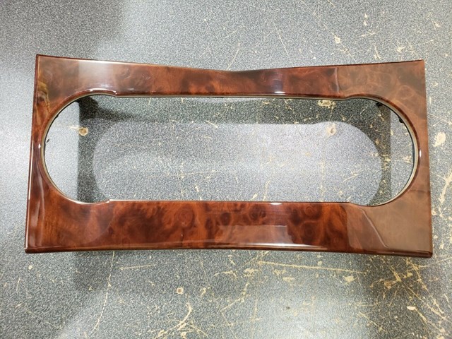 2009 MERCEDES BENZ C300 DASH CLIMATE CONTROL COVERING BEZEL P/N A2046803507