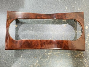 2009 MERCEDES BENZ C300 DASH CLIMATE CONTROL COVERING BEZEL P/N A2046803507