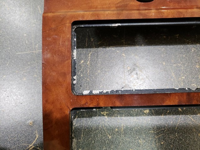 1998 MERCEDES BENZ E320 E-CLASS CENTER CONSOLE CLIMATE CONTROL DASH TRIM